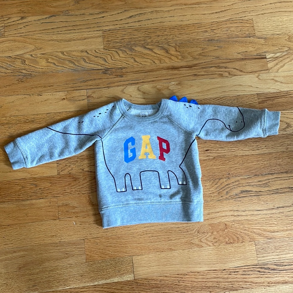 Baby Gap Dinosaur Sweatshirt